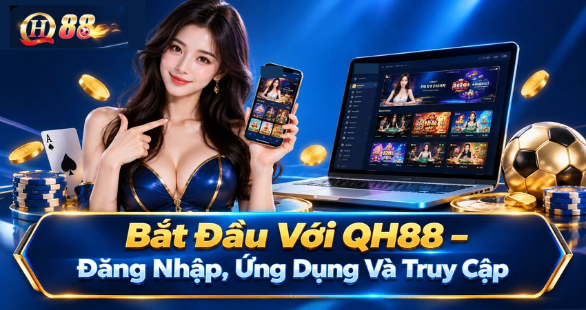 Bắt Đầu Với QH88 – Đăng Nhập, Ứng Dụng Và Truy Cập
